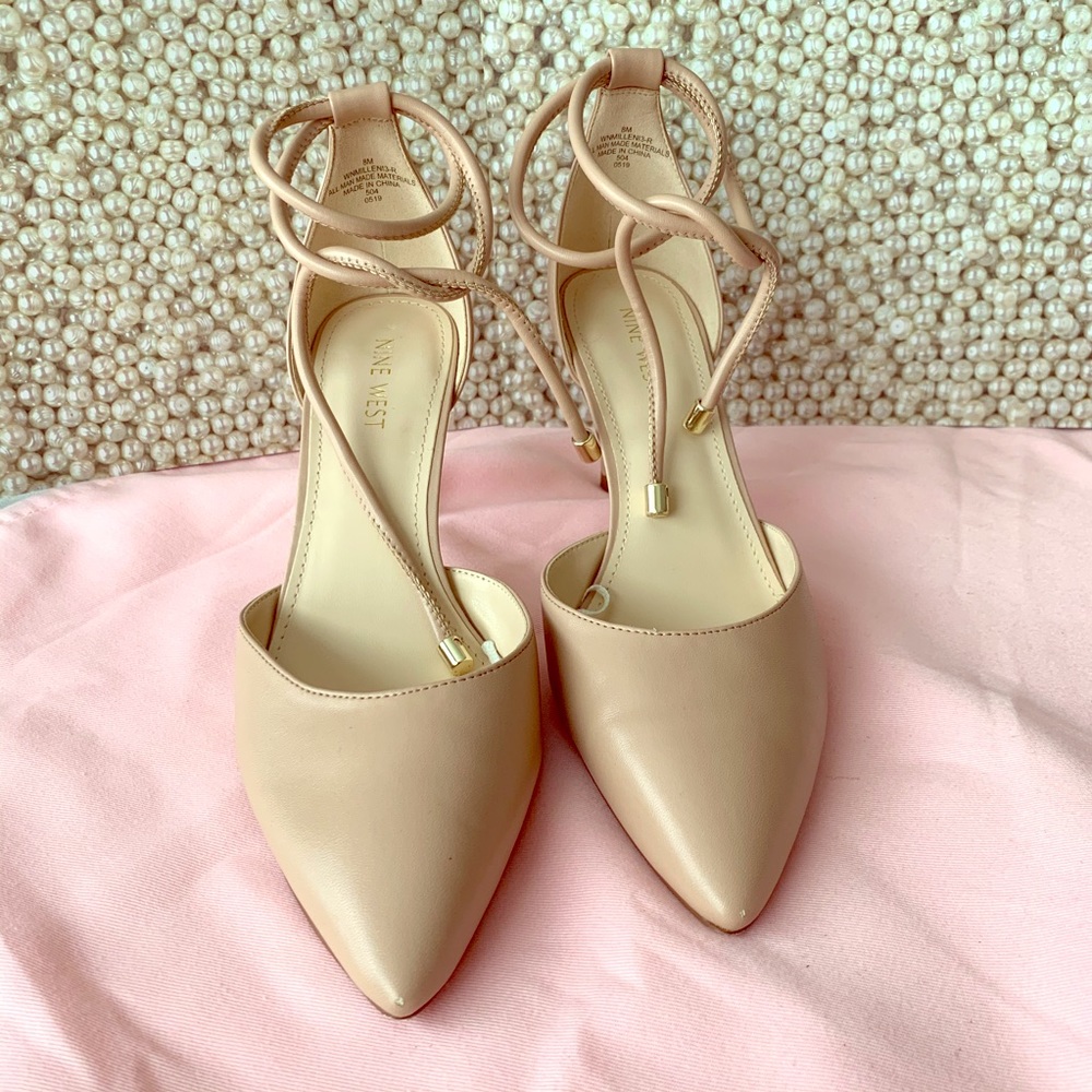 Nine West Nude Heels